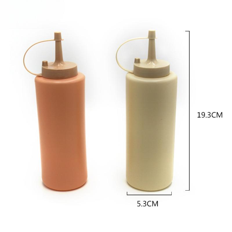 Sauce Squeezing Bottle Plastic Squeezing Bottle Plastic Salad Bottle Oil Bottle Vinegar Bottle Jam Bottle Kitchen