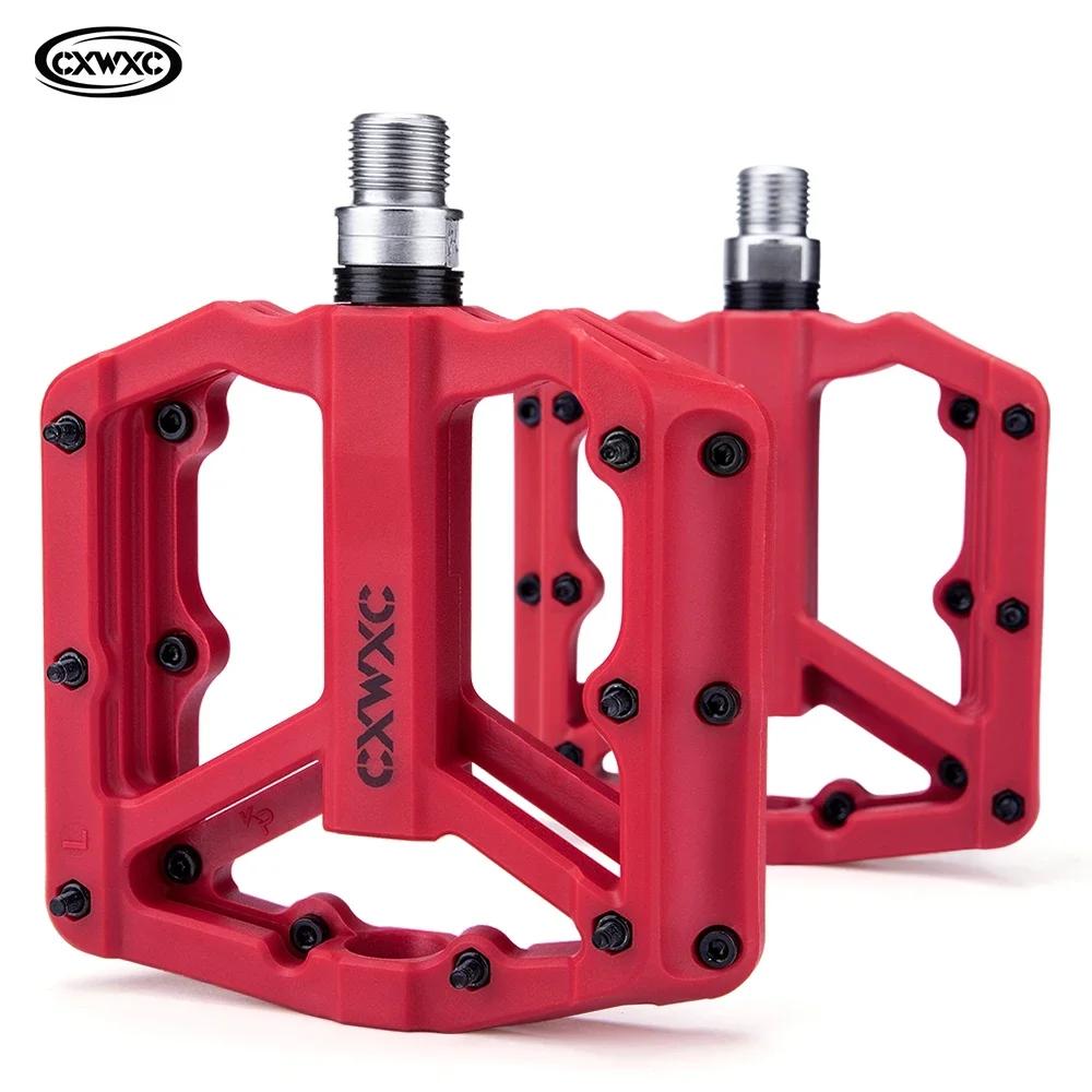 Ultralight Flat MTB Pedals Nylon Bicycle Pedal Bmx Mountain Bike Platform Pedals 3 Sealed Bearings Cycling Pedals For Bicycle