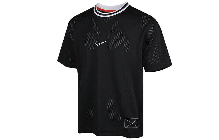 Nike T Shirts Men's Black Crew Neck Thin Straight Fit BV9390-010