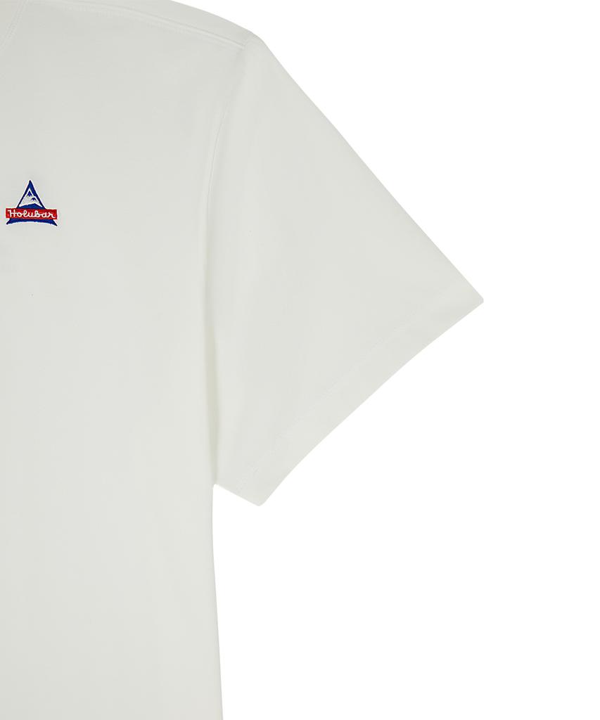 Holluba Flatirons Logo T Shirt White