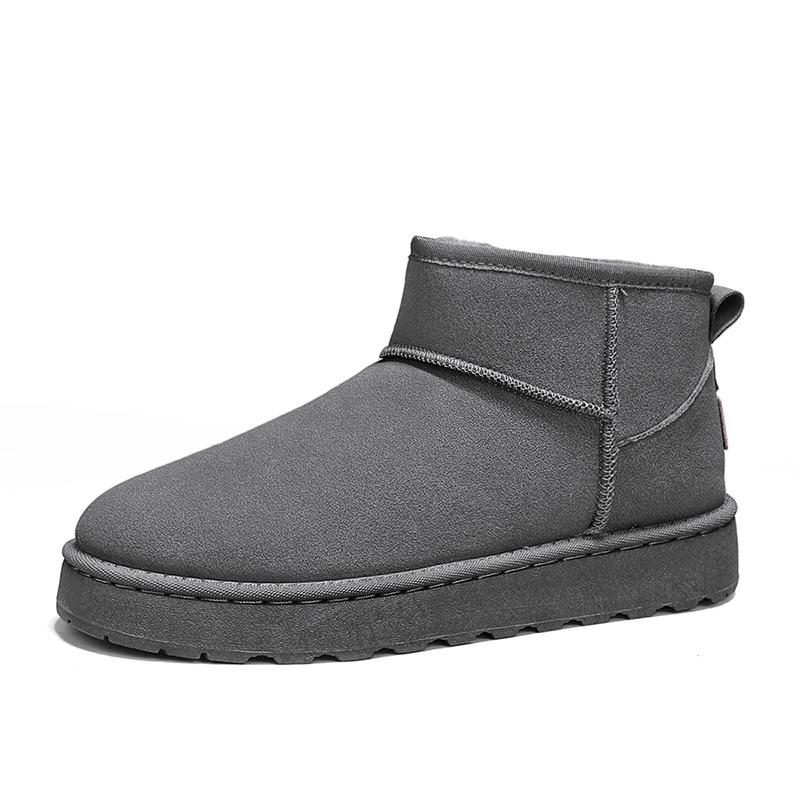 Snow boots winter new outdoor sports velvet warm fur integrated cold waterproof bread cotton shoes