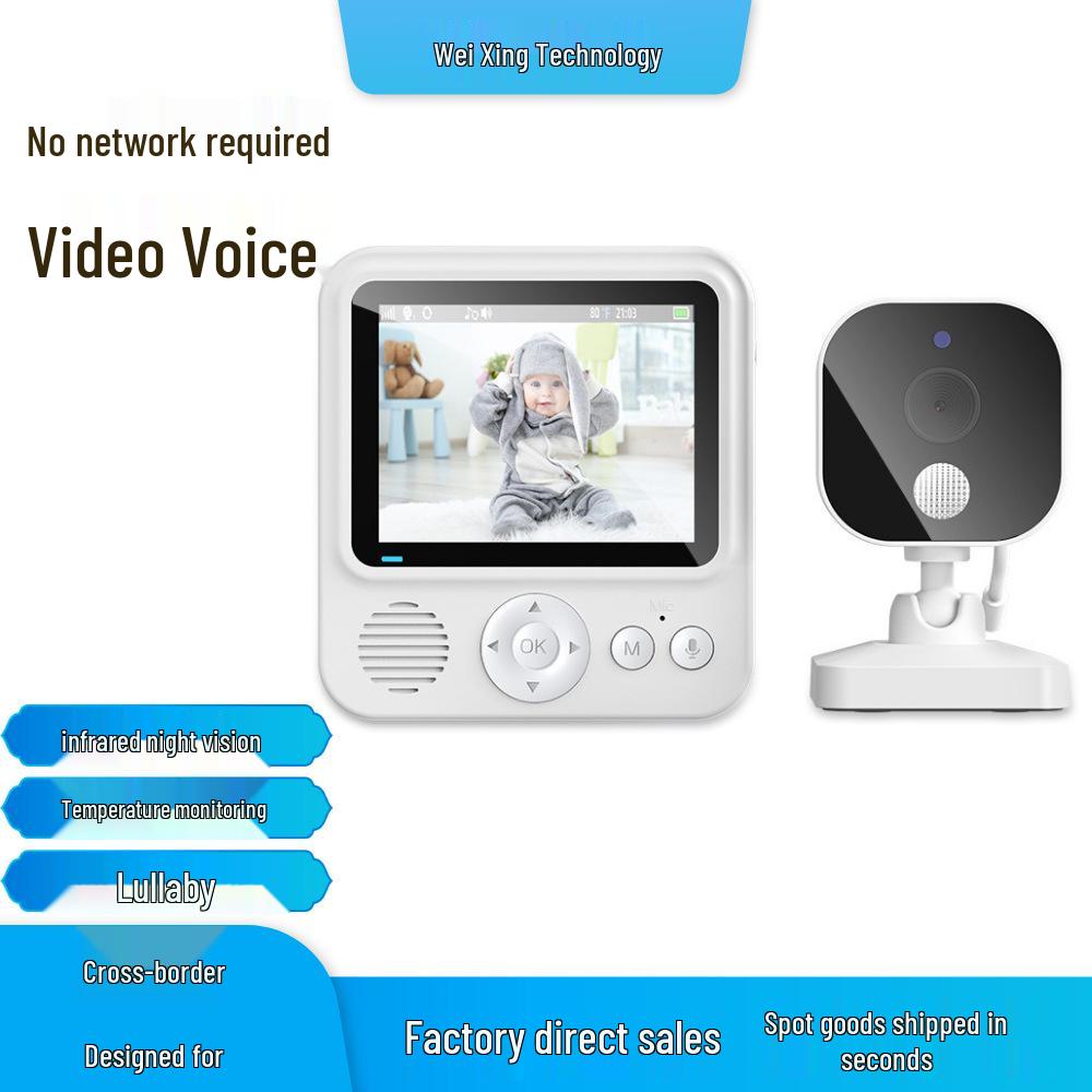

2.8 720P Baby Monitor with Two-Way Intercom ABM900
