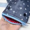 Stationery Organizer Stationery Bag Multifunctional Pencil Case Cute Shark Pen Bag  School Office