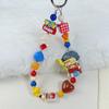 Dimoo Handmade Retro Caramel Beaded Doll Phone Charm & Backpack Pendant