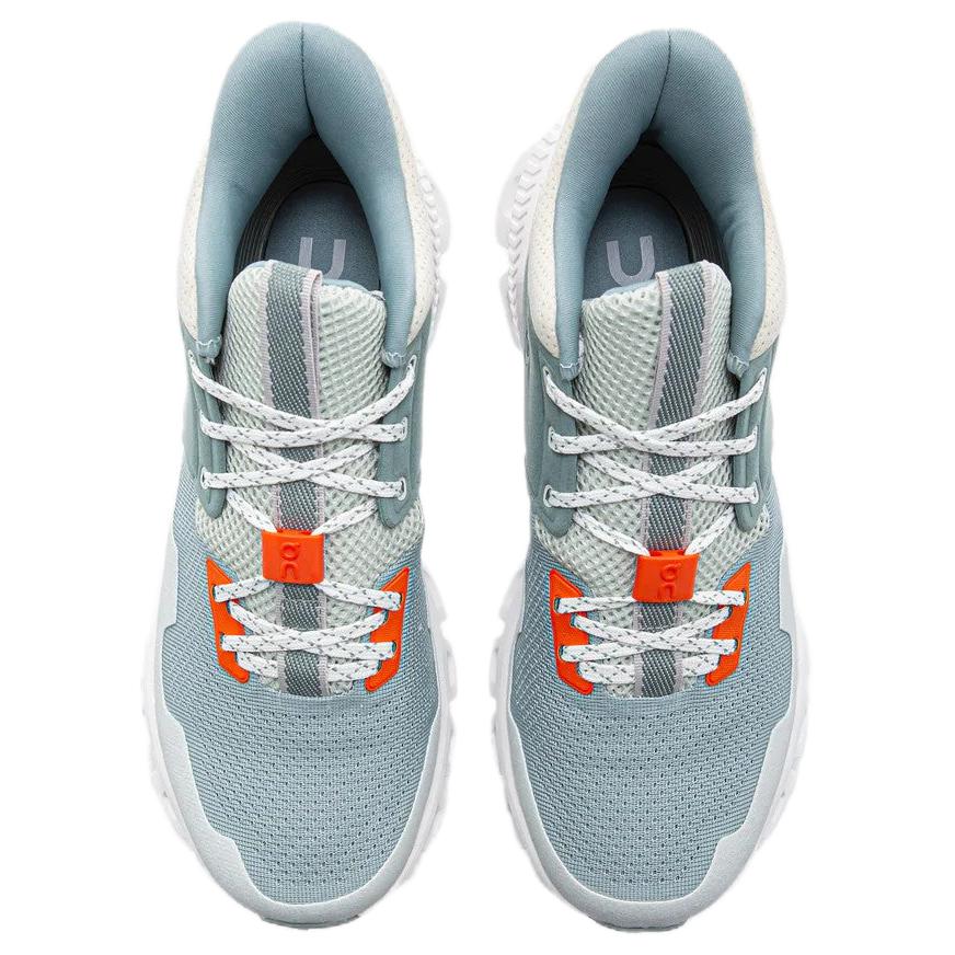 On Cloud Hi Outdoor Street Functial Sports Shock Absorpti N-Slip Wear-Resistant Low-Top Running Shoes Women Sneaker Gray Blue 28.99467