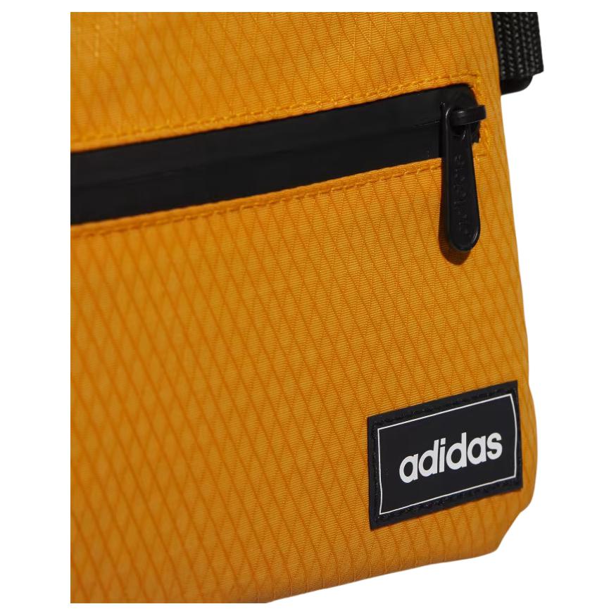 New Adidas Neo Polyester Sports Crossbody Bag Shoulder Bag Unisex Orange Yellow GN2048