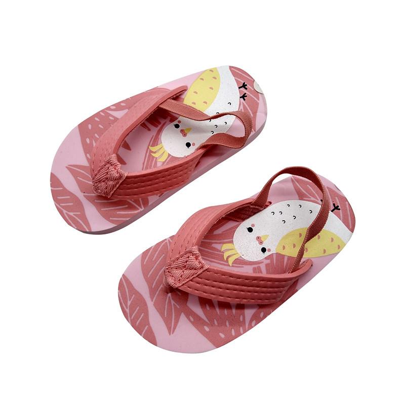 Cartoon Anti-slip Casual Shoes for Boys, Girls, and Toddler Girls Slippers 22 розовый
