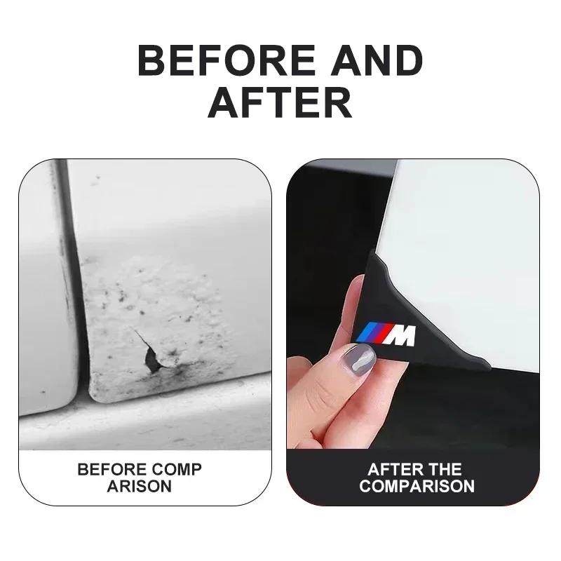 Silicone Car Door Corner Cover Bumper Anti-Scratch Protector For BMW M Power Performance M3 M5 X1 X3 X5 X6 E46 E39 E36 E60 nlbr76