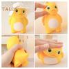 1/2/3Pcs Light-up Cartoon Dinosaur Squeeze Toy Stress Relief Glowing Dino Pinch Sensory Toy Kids Adults Stress Ball Animal Fidget Toy