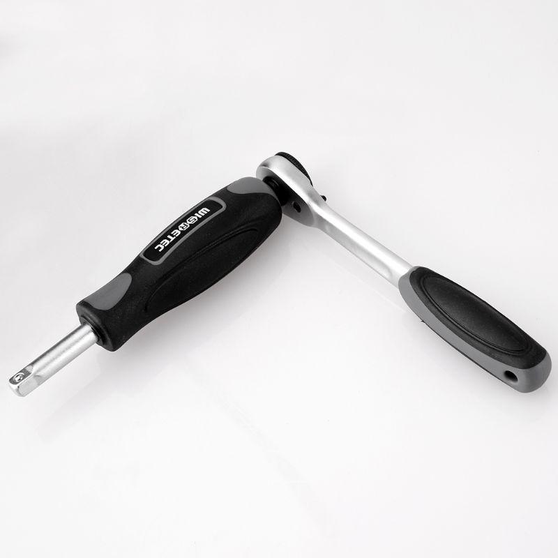 Zerone 1//4 Ratchet Wrench 100mm Mini 1//4 Inch Ratchet Wrench Set Repair Tool For Vehicle Bicycle Socket Wrench Kit Tool