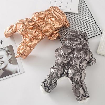 Vestiti Invernali per Cani Piccoli Gatto Pile Ispessito Caldo Impermeabile Giacca Cappotto Animale Domestico Cucciolo Bulldog Francese Chihuahua Tuta