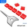 USB Port Security Lock Plug Kit