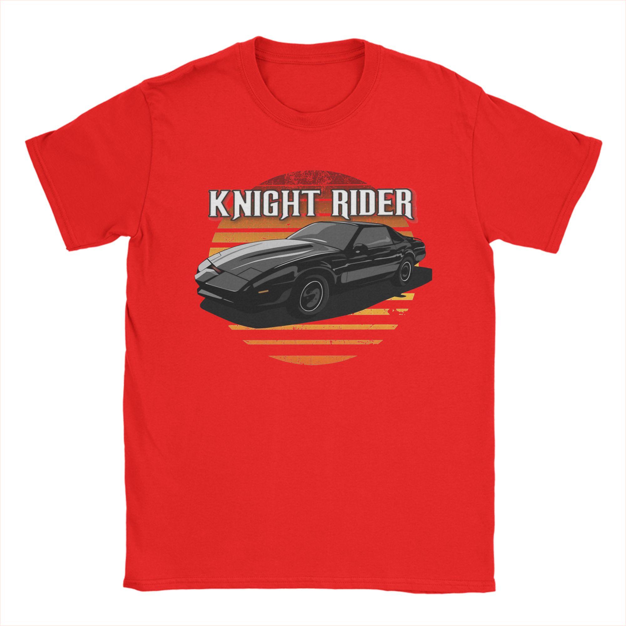 

Harajuku TShirt Beach KITT Knight Rider Hippie T Shirts 100 Cotton Tshirt for Men Y2K Classic Custom DIY Short Sleeve Tops S