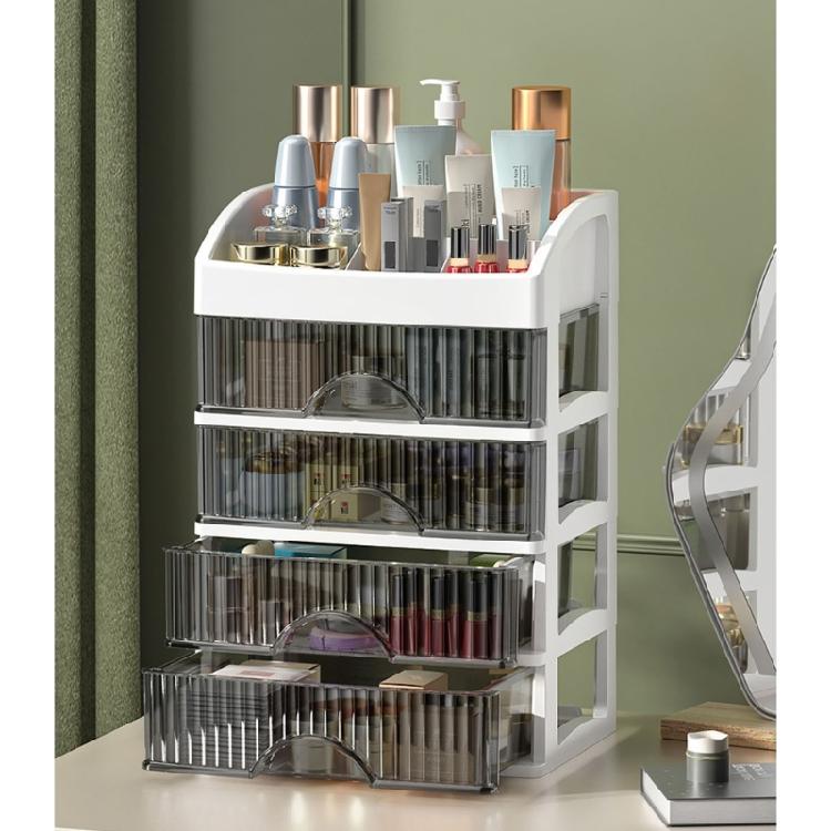 Streamlines Multipurpose Drawer Desktop Cabinet for Organized Study Area and Office Desks Accessory Household Use