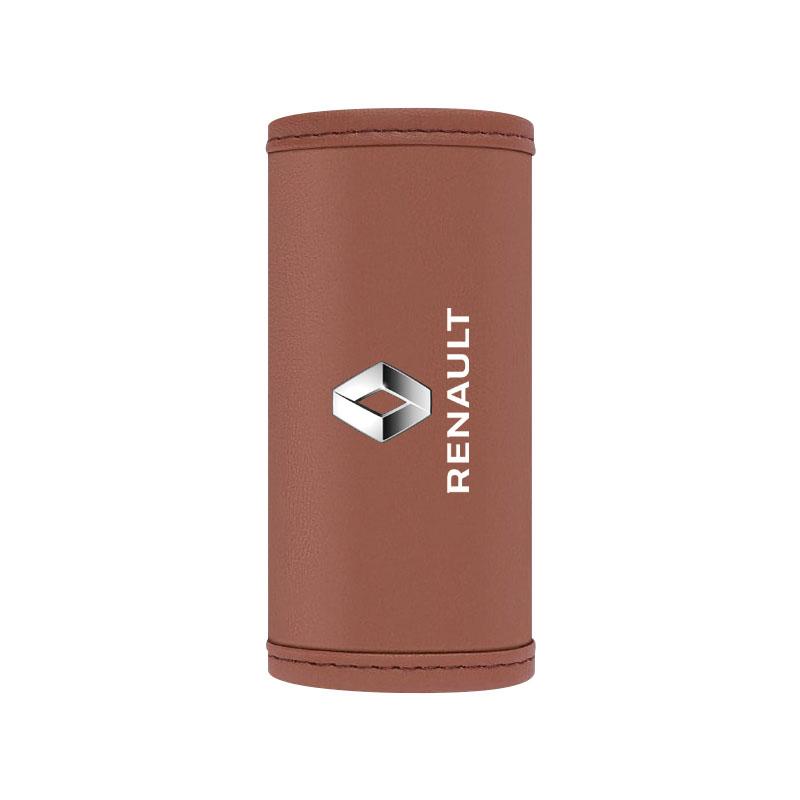 Housse de protection pour poignée de toit intérieure de voiture, poignée de porte automatique, poignée de frein à main pour Renault Dacia Clio Laguna 2 Megane 2 3 Duster Logan Captur