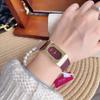 Watch Gold Angola Red Ladies Square Ladies Niche Light Luxury Retro Women'S Watch