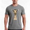 Baby Giraffe Tshirt Summer Casual Cotton Tee Oversized Streetwear Tops Vintage Graphic Print Loose Fit Short Sleeve