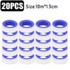 PTFE Tape Plumbers Waterproof Sealant Plumbing Tape for Shower Head Repairing Home Bathroom Water Pipe Stop Leaks Sealing  Tool