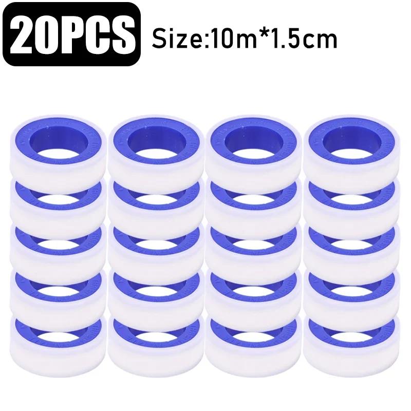 PTFE Tape Plumbers Waterproof Sealant Plumbing Tape for Shower Head Repairing Home Bathroom Water Pipe Stop Leaks Sealing Tool