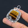 Easter Deal 925 Sterling Silver Tiger Eye Gemstone Boho Daughter Elegant Pendant