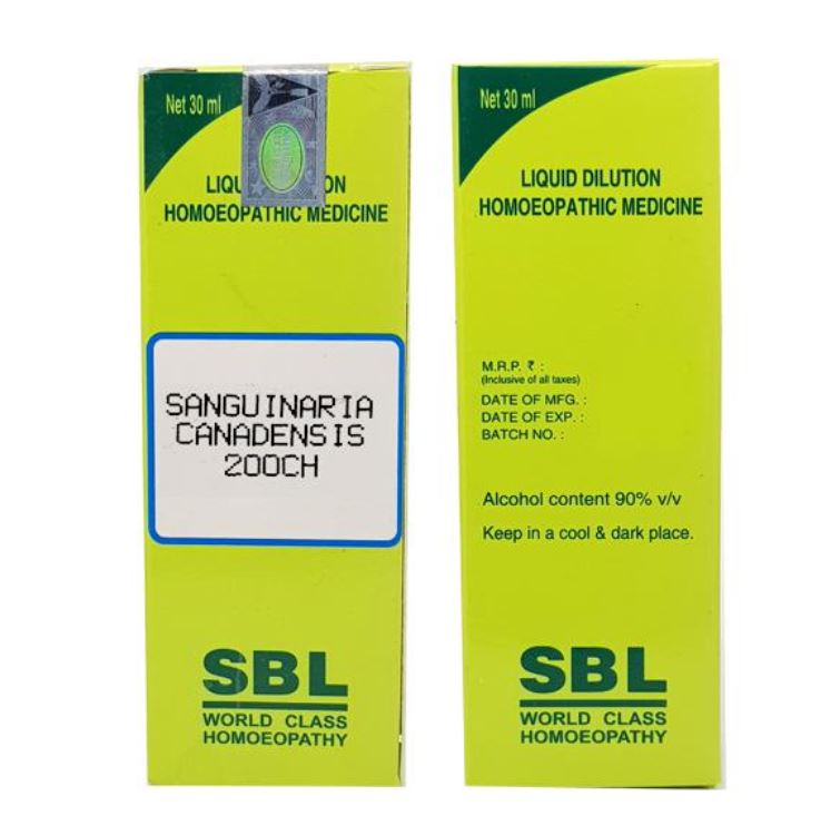 

SBL Sanguinaria Canadensis Розведення 200 CH 30 МЛ