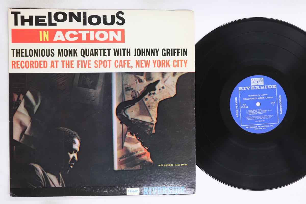 

LP Record THELONIOUS MONK, JOHNNY GRIFFIN - Thelonious In Action RLP12262 RIVERSIDE 1966 US Jazz Used