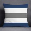 Cushion Cover Geometric Pattern Polyester Blue Grey Pillowcase Upholstery Sofa  Throw Pillow Home Decor Pillowcas