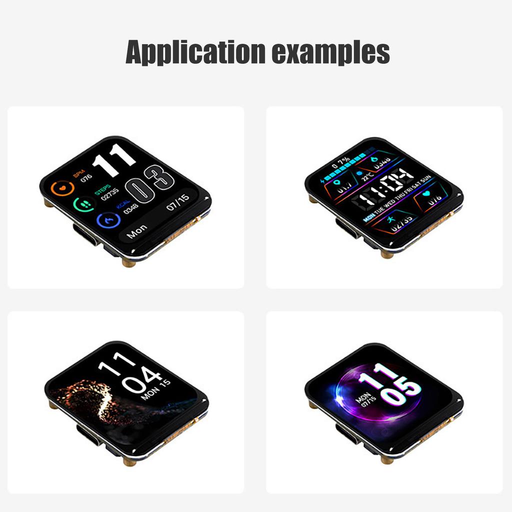 Esp32 Development Board 1.69-Inch 262K Ips Touch Lcd Display Tft Lcd Screen Module 240X280 Wifi Bluetooth Smart Display