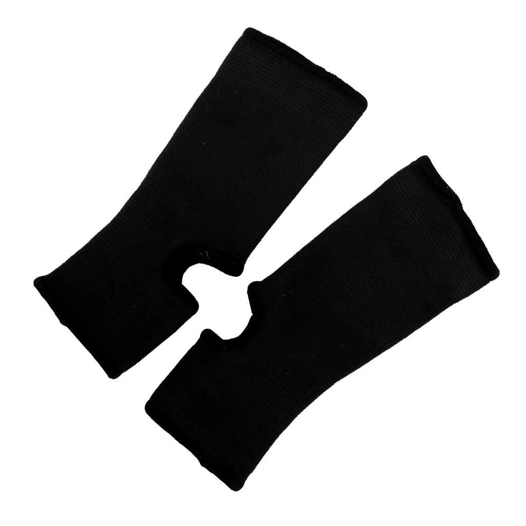 1 Pair Ankle Brace Socks Breathable Comfortable Flexible Multifunction Ankle Brace Compression Sleeve for Boxing Outdoor Sports Black L