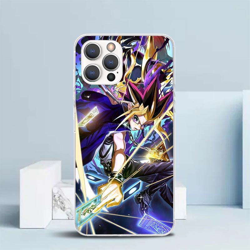 Yu-Gi-Oh! Anime Soft Cover for iPhone 16 17 Air 15 14 Pro Max 16E Phone Case 13 Mini 12 11 7 SE 8 Print Pattern Fit Cases 16 17