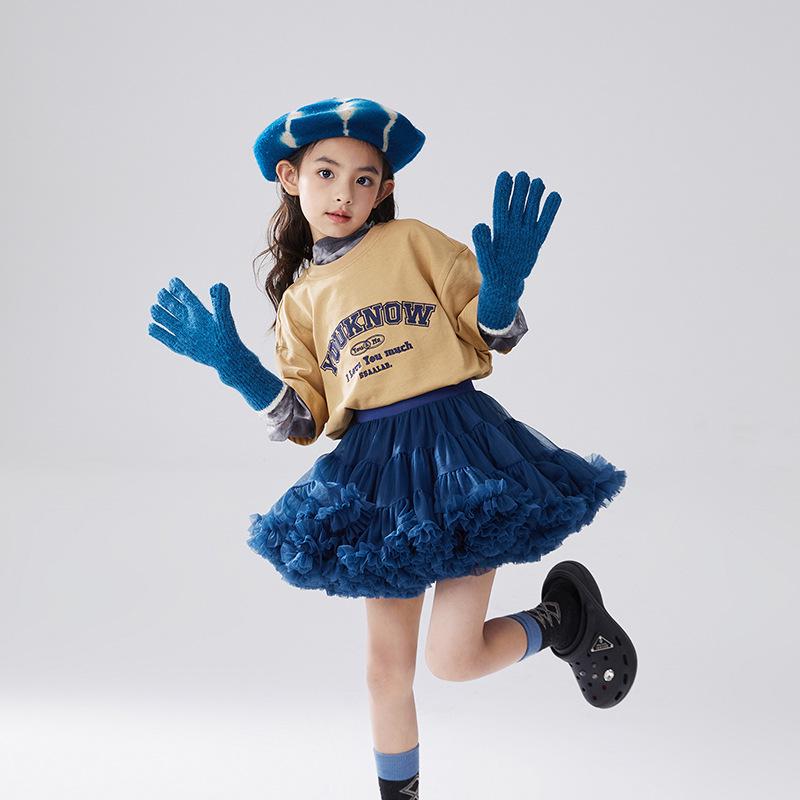 Princess Tutu Skirt for Girls - Fluffy Mesh Christmas Dress