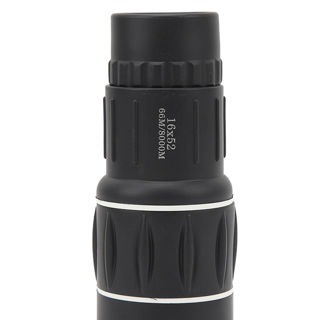 High Definition Ultra Light  Telescope 16x52 Black HD Monoculars Portable  Telescope Black Portable  Telescope