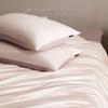 50s Double-Strand Xinjiang Long-Staple Cotton Sateen Solid Color Luxury Bedding Set (4-Piece)