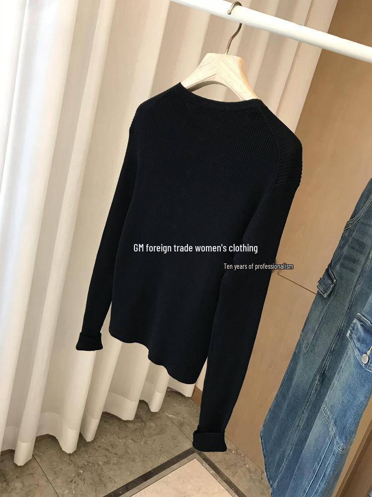 Chic Women's Cashmere Cardigan: Chinese Style, Round Neck, Colorful Button, Wool Knit Sweater