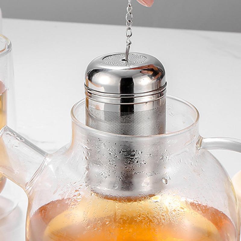 Sitko do herbaty ze stali nierdzewnej zaparzacz do herbaty liście herbaty przyprawy kulki sitko czajniczek filtr do kawy o drobnych oczkach naczynia do herbaty