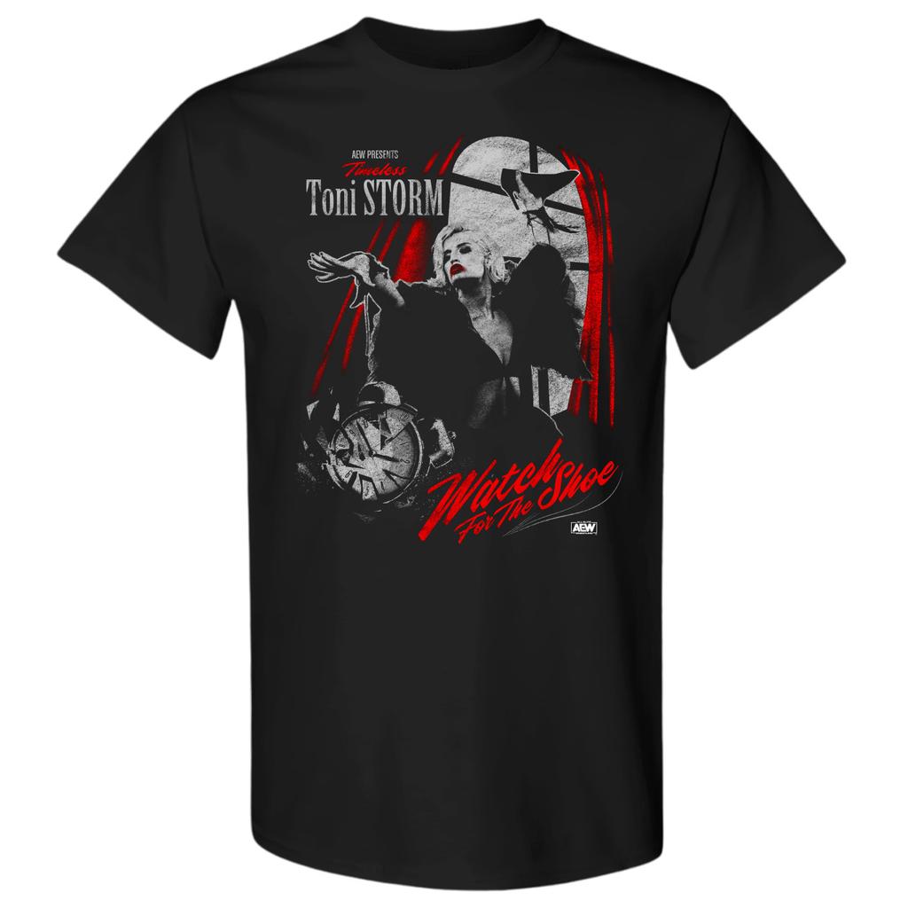 TONI STORM - WATCH FOR THE SHOE AEW Official T-Shirt