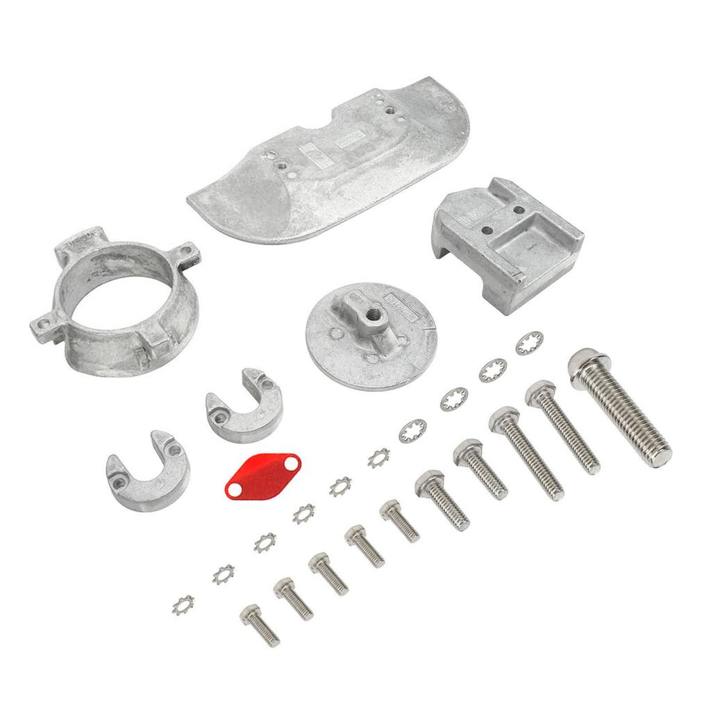 Aluminium Anode Kit 888756Q01 High Strength Rustproof for Mercruiser Alpha 1 Generation 2