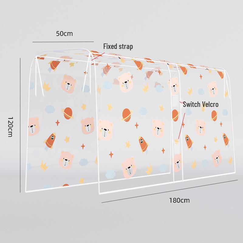 PEVA Garment Dust Cover: Transparent, Floor-Standing, Waterproof, Dustproof.
