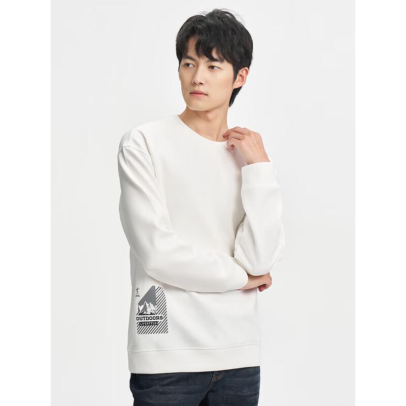 

Caizi Men s Geometric Jacquard Round Neck Sweatshirt XL