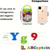 78 PCS Magnetic Letters Numbers Alphabet, Colorful Plastic Educational Toy, Learning Spelling Counting for Kids, Chiristmas Gift