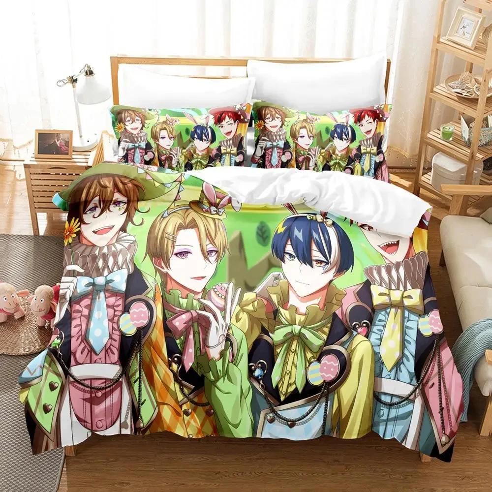Anime Technoroid Overmin Bedding Set Duvet Cover Bed Set Quilt Cover Pillowcase Comforter King Queen Size Boys Adult Bedding Set