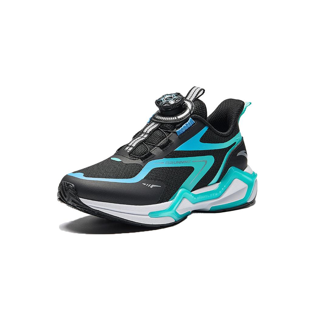 Anta Kids Bow Speed 3.0 Comfortable Fashion Sports Running Shoes Kids Running Shoes Fluorescent-Water-Green A12445535-2
