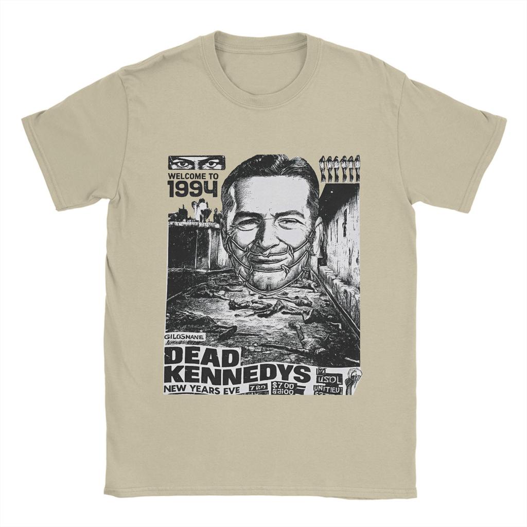 Dead Kennedys T-shirt Sommar Hipster T-shirts Herr Bomull Rundhalsad 4XL 5XL 6XL Toppar T-shirts Kortärmad Y2K Retro Toppar