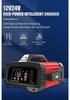 High Power 25A Smart 12V/24V Car Motorcycle Battery Charger
