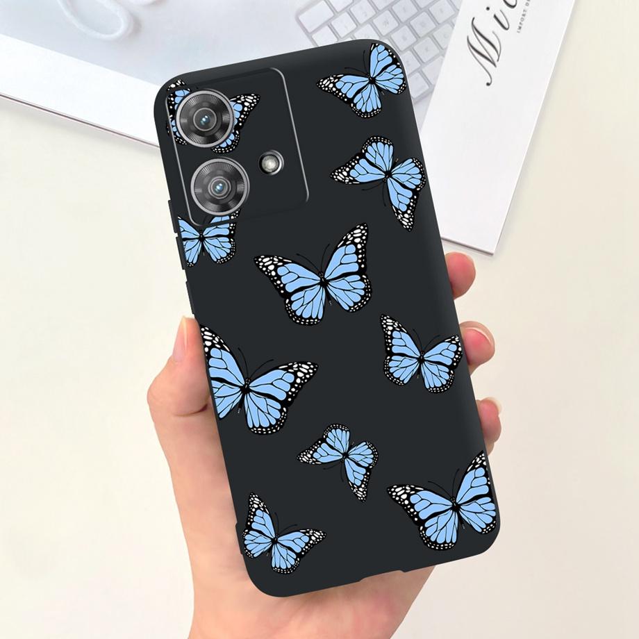 

For Motorola Moto Edge 40 Neo 5G Case Soft Liquid Silicone Anti-knock Cover For Funda Motorola Edge 40 Edge40 Neo Jelly Girly Moto Edge 40 Neo 5G