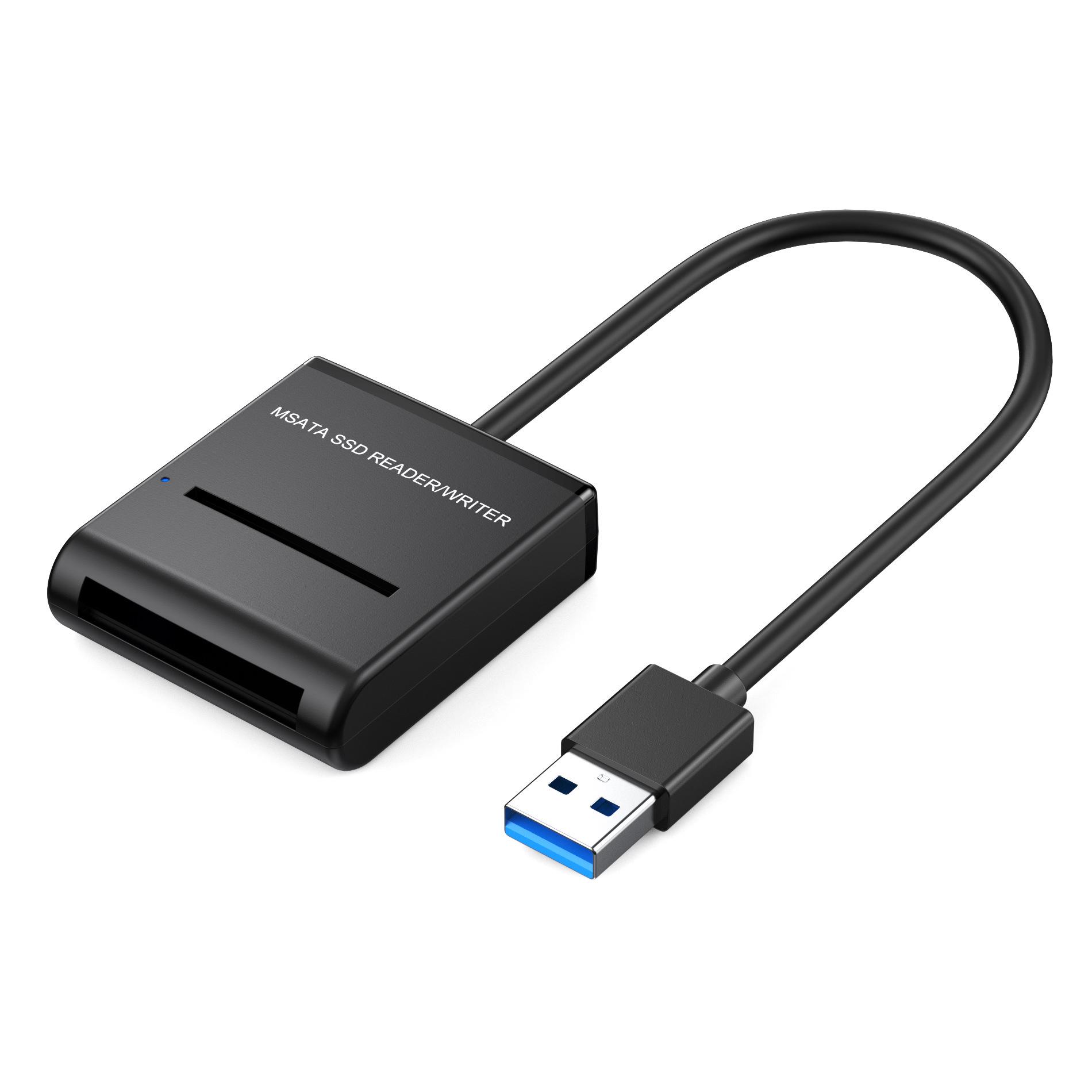 Кабель-адаптер USB 3.0 на mSATA и 2,5-дюймовый SSD/HDD