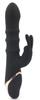 Vibro Rabbit Thrusties 13 X 3.8cm Black - Generic - Vibrating Rabbits