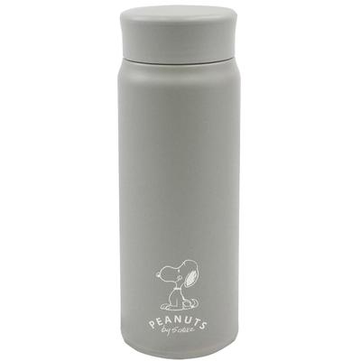 Onishi Ken Seihan PEANUTS SNOOPY Stainless Steel Bottle Gray PD-2911