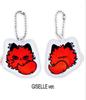 [USED] Aespa Rich Man POPUP Korea Gisele Key Ring Keychain