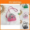 Fashionable Colorful Children's Shoulder Bag Durable Lightweight Pu Leather Handbag With Zipper
